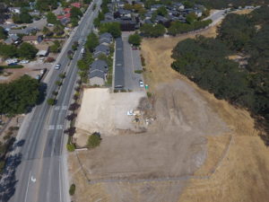 Drone footage of the Central Coast commercial construction project.